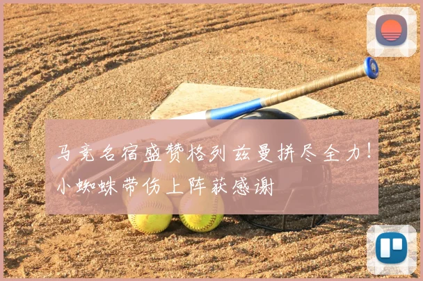 马竞名宿盛赞格列兹曼拼尽全力!小蜘蛛带伤上阵获感谢